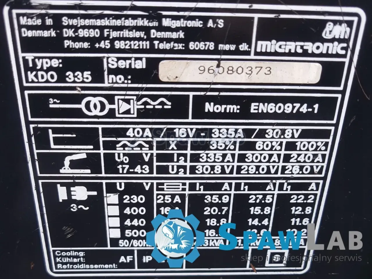MIGATRONIC DYNAMIG 335, zdjęcie 6