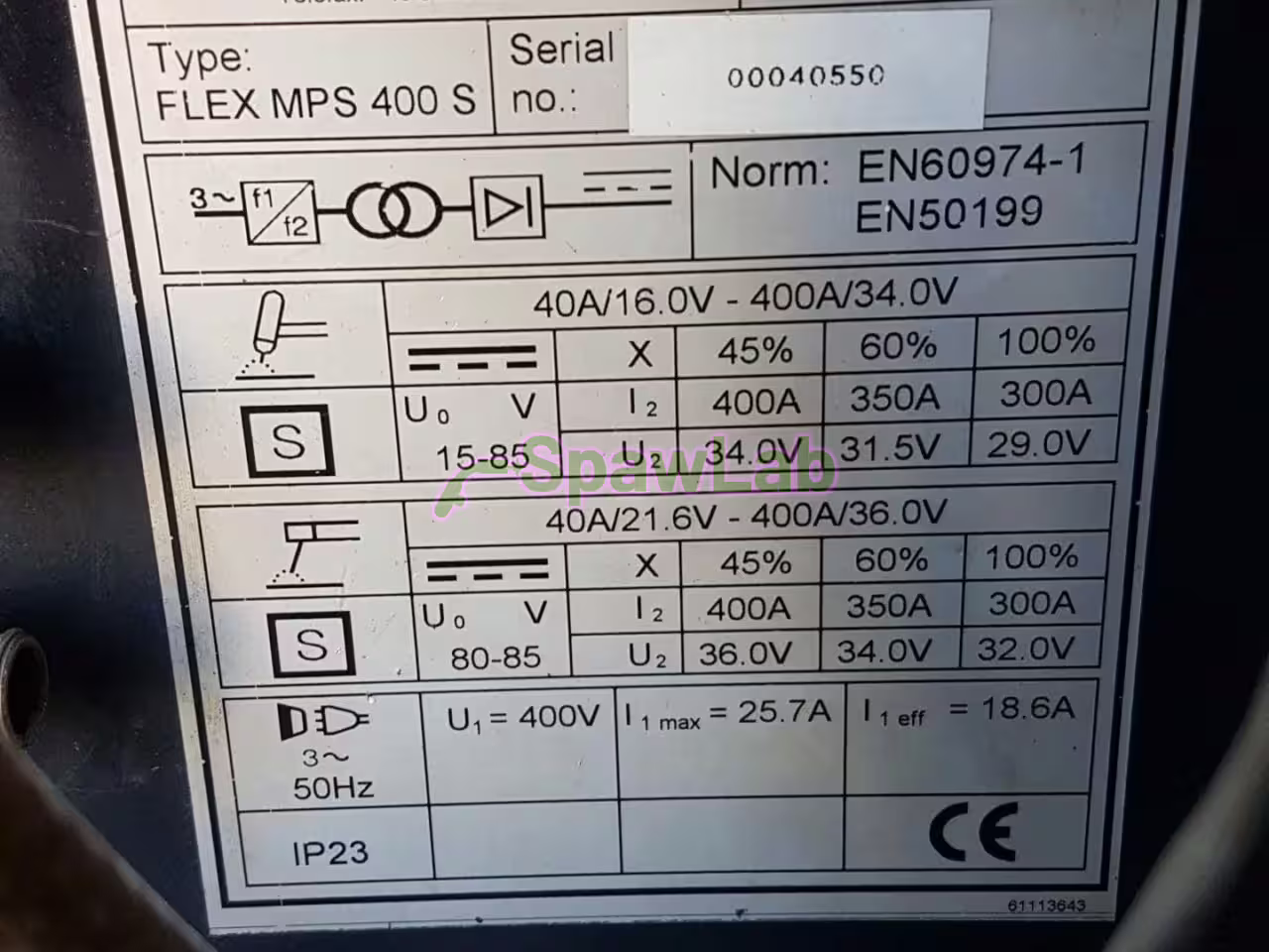 Migatronic Flex 400A, zdjęcie 7