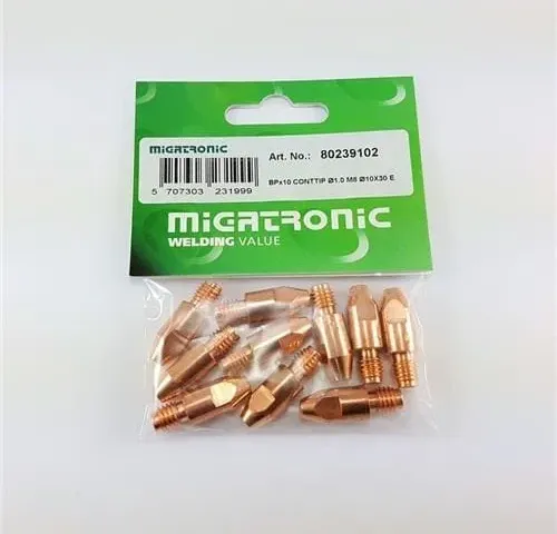 Migatronic Końcówka prądowa M8 Ø1.0 (10 szt.)