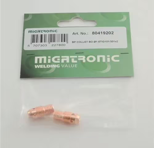 Migatronic Korpus tulejki zaciskowej BP Ø1.6 TIG101/301