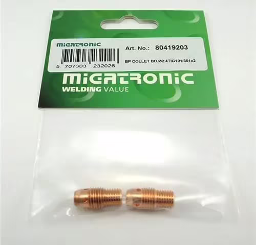 Migatronic Korpus tulejki zaciskowej Ø2.4 mm TIG 101/301