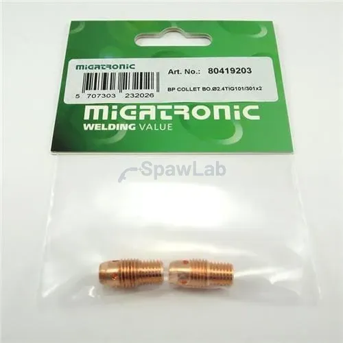 Migatronic Korpus tulejki zaciskowej Ø2.4 mm TIG 101/301