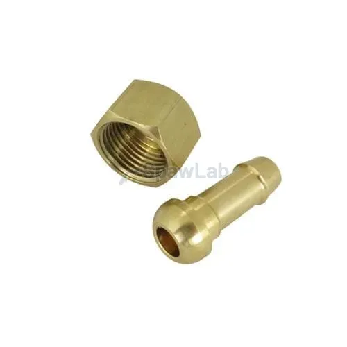 Migatronic 3/8″ x 8 mm hose nipple with loose nut
