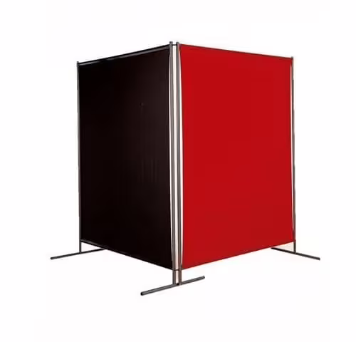 Migatronic orange welding curtain with frame