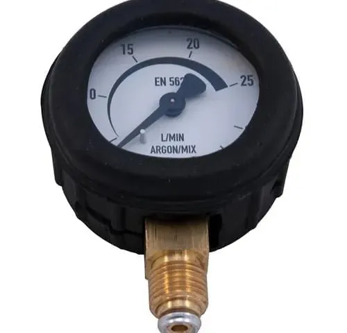 Migatronic low-pressure gauge for CO2 and Ar/mix pressure regulator
