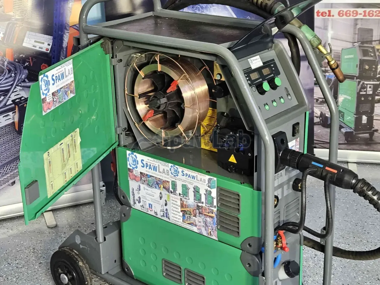 Migatronic Omega 2 400 Advanced, gebrauchtes MIG/MAG-Schweißgerät, Bild 5