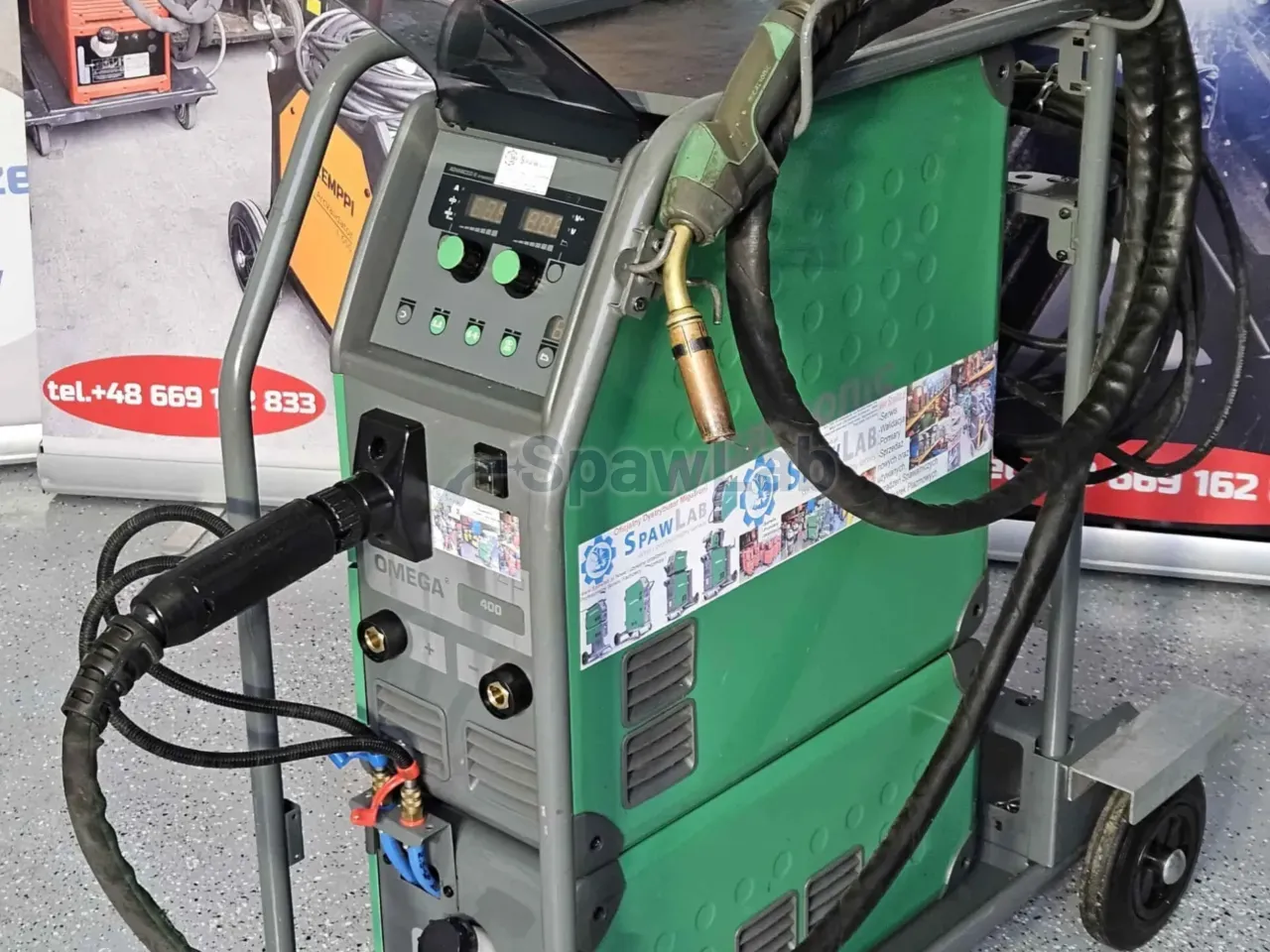 Migatronic Omega 2 400 Advanced, gebrauchtes MIG/MAG-Schweißgerät, Bild 7