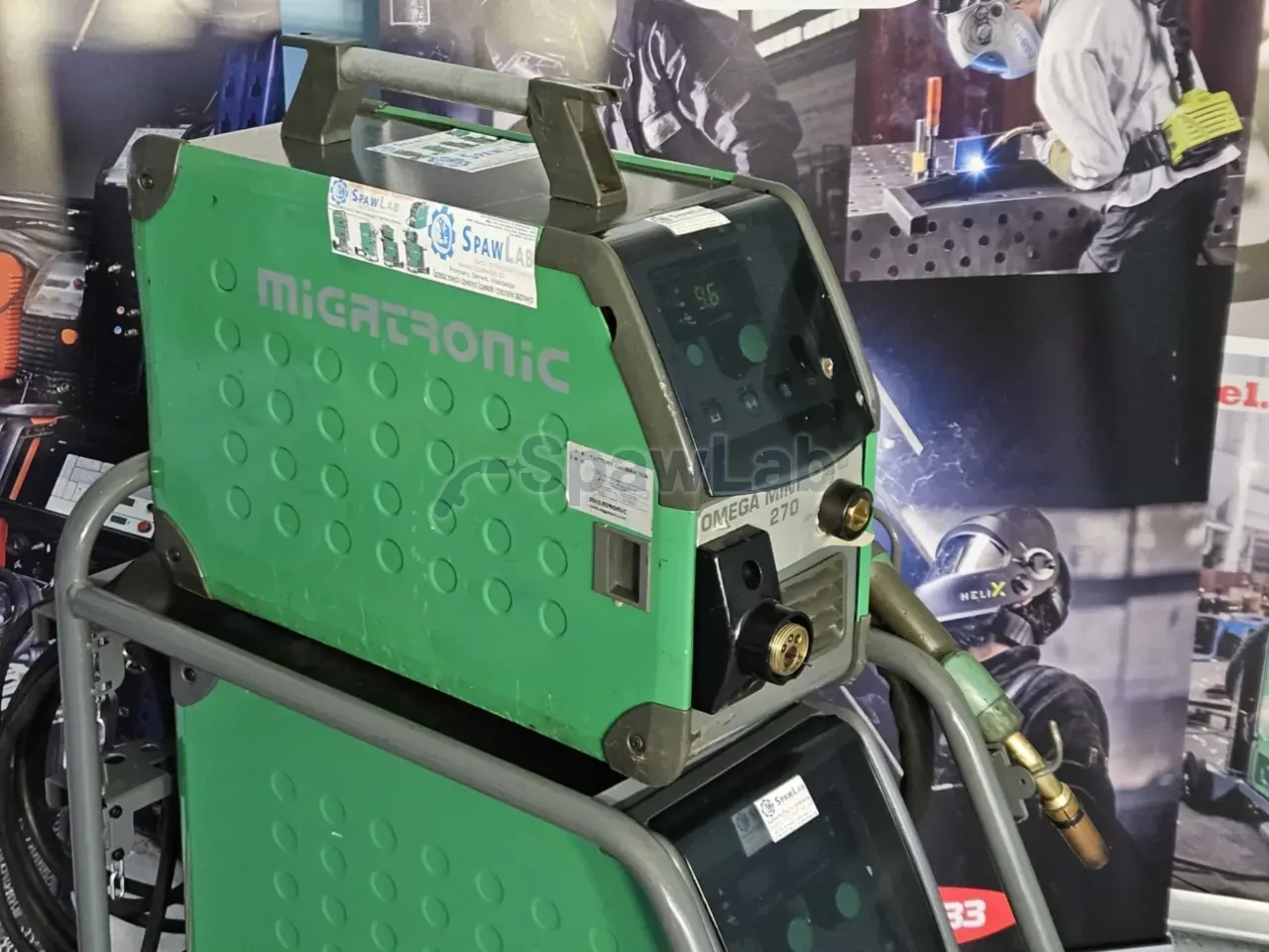 Migatronic Omega Mini 270, used MIG/MAG welder