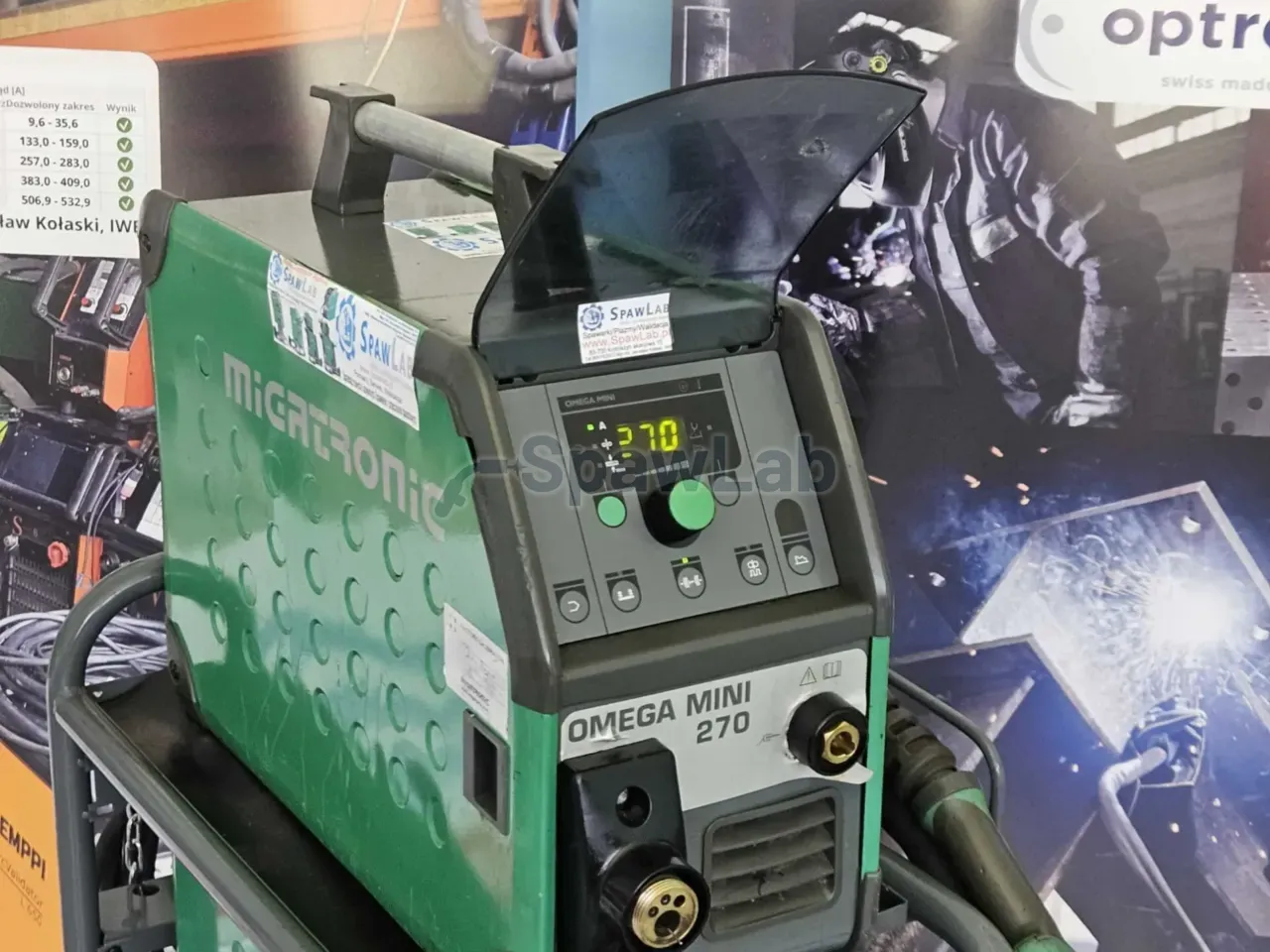 Migatronic Omega Mini 270, used MIG/MAG welder, photo 9