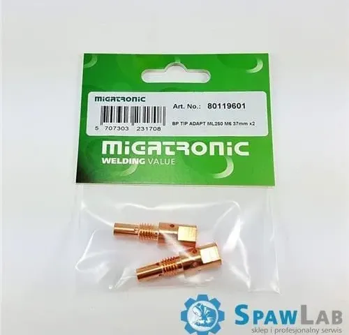 Migatronic Packung mit Adapter Stromdüsen für ML250 M6 35mm X2