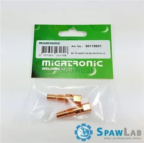 Migatronic Packung mit Adapter Stromdüsen für ML250 M6 35mm X2