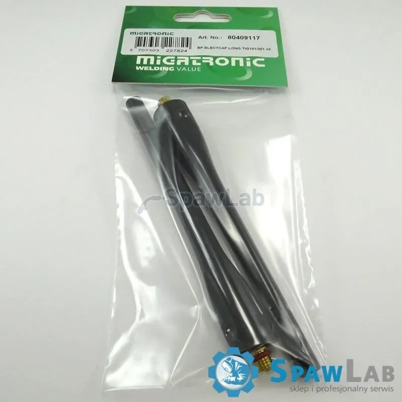 Migatronic Packung mit lang Aufsätzen Elektroden TIG101-301 X2