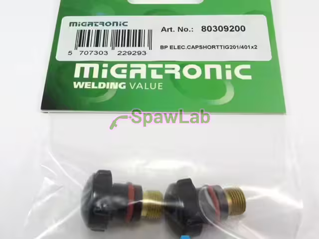 Migatronic Paczka z krótkimi nasadkami elektrody TIG 201-401 X2