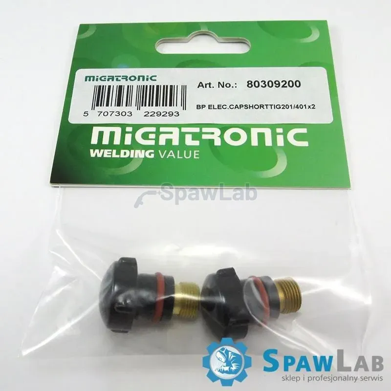 Migatronic Packung mit kurz Aufsätzen Elektroden TIG 201-401 X2