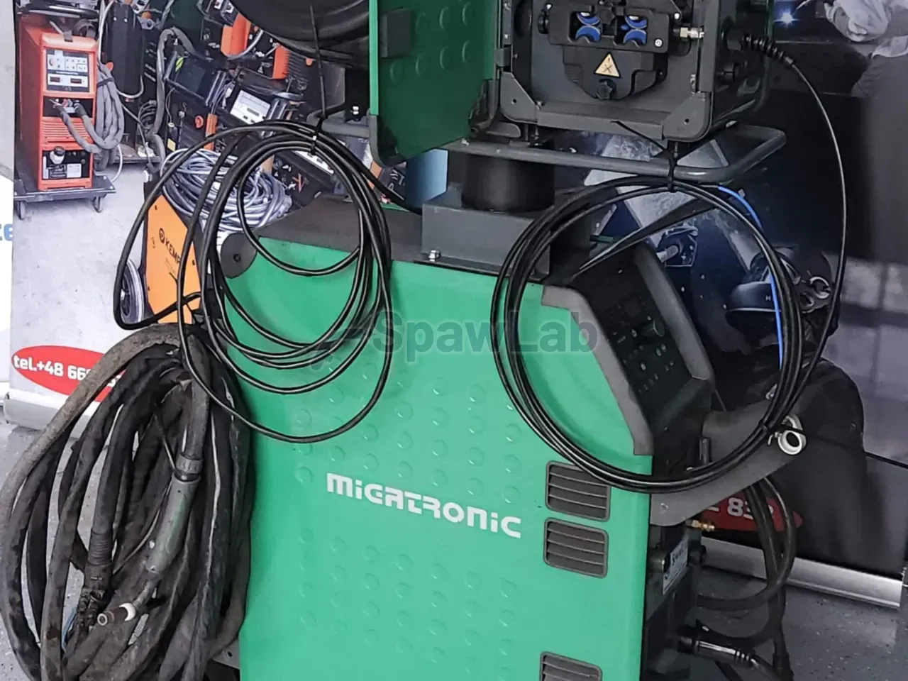 Migatronic PI 400 Ac/Dc z podajnikiem drutu CWF, zdjęcie 3