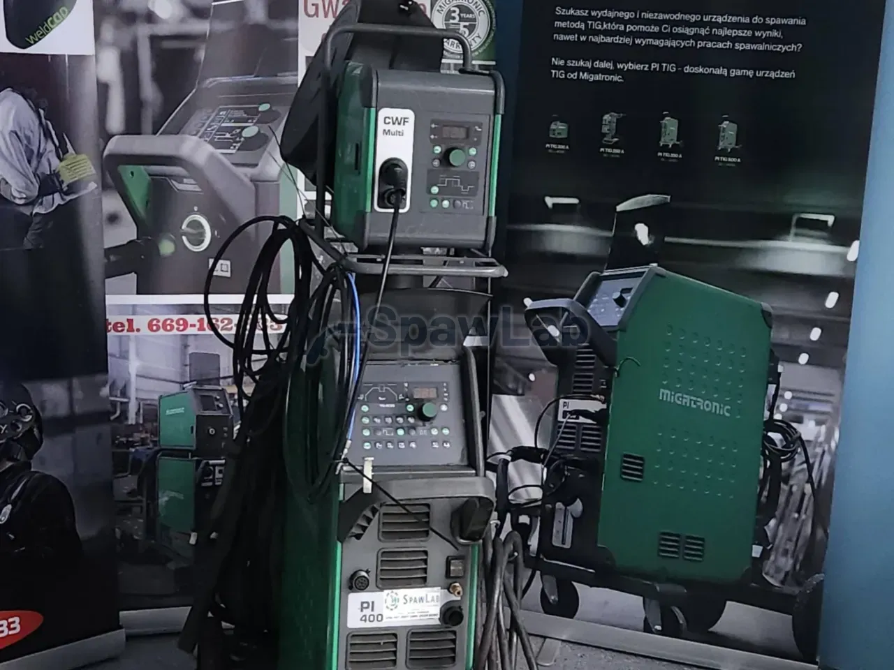Migatronic PI 400 Ac/Dc z podajnikiem drutu CWF, zdjęcie 4