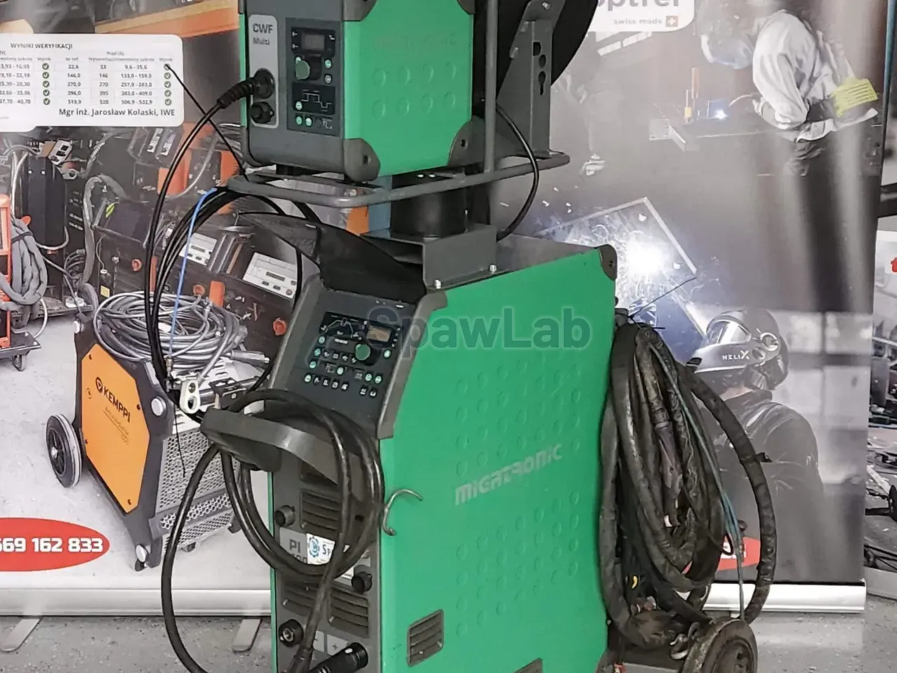 Migatronic PI 400 Ac/Dc z podajnikiem drutu CWF, zdjęcie 8