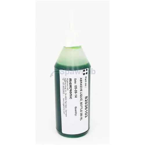 Migatronic Schleifflüssigkeit in 250-ml-Flaschen für Wolfram-Nassschleifgeräte
