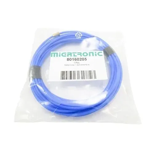 Migatronic Prowadnik drutu teflonowy (PTFE) 0.8-1.0 mm niebieski 10m