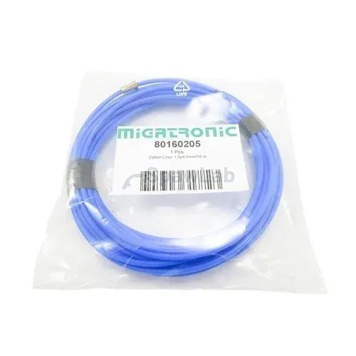 Migatronic Prowadnik drutu teflonowy (PTFE) 0.8-1.0 mm niebieski 10m