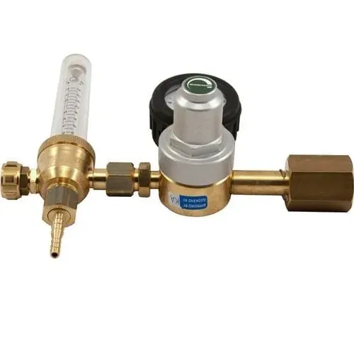 Migatronic argon/mix pressure regulator with flowmeter