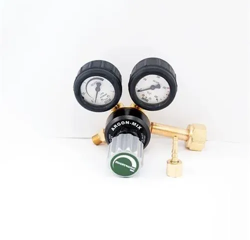 Migatronic Maxex pressure regulator, 2 gauges, argon/mix