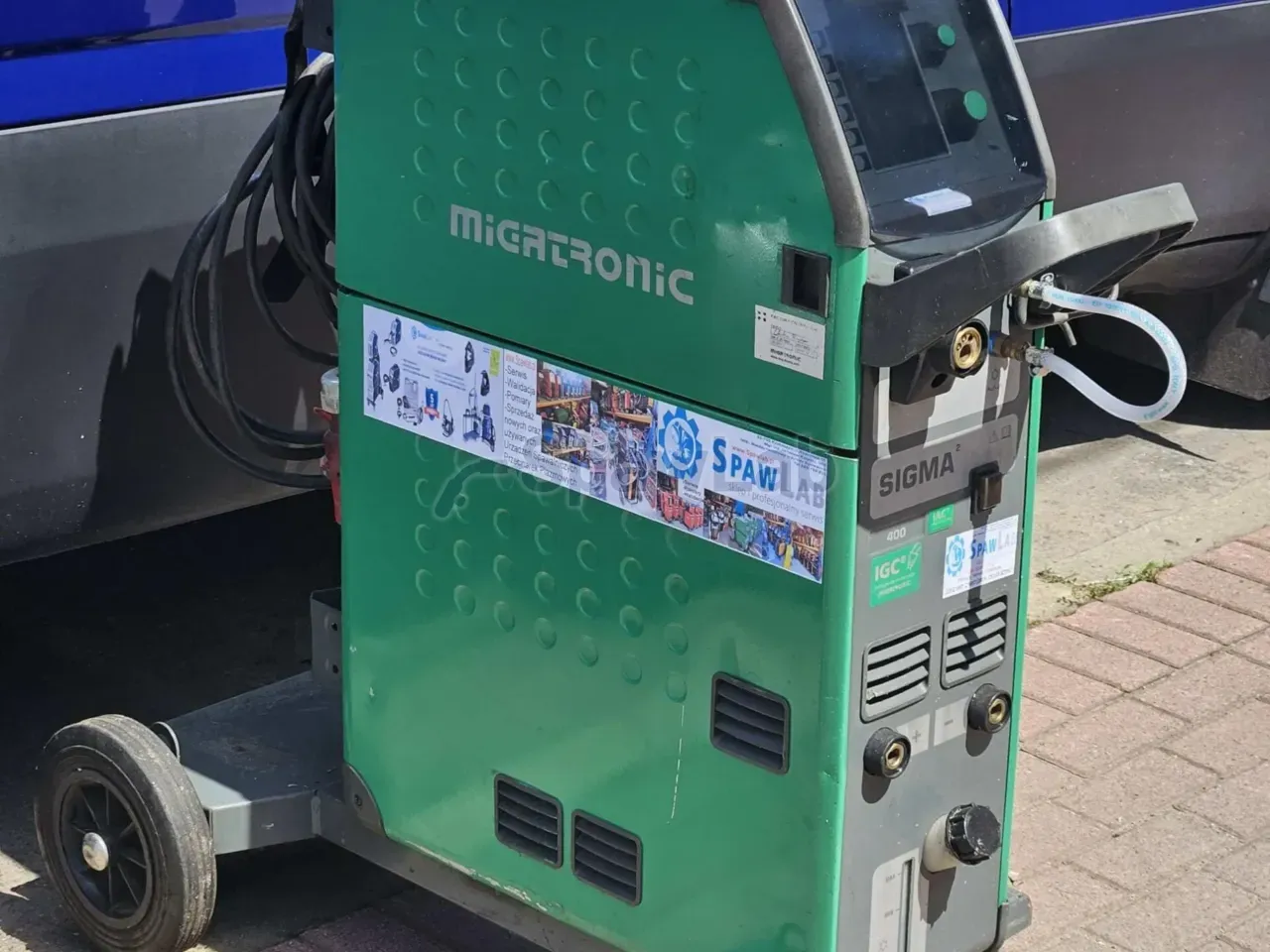 Migatronic Sigma Galaxy 400, gebrauchtes MIG/MAG-Schweißgerät, Bild 8