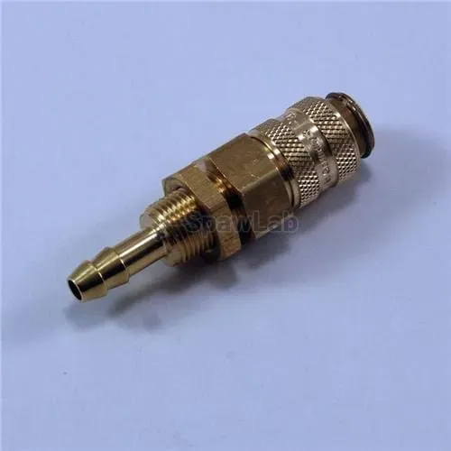 Migatronic Ø6 female quick coupling with valve