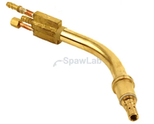 Migatronic Brennerhals gebogen MV455KD MIGAIR