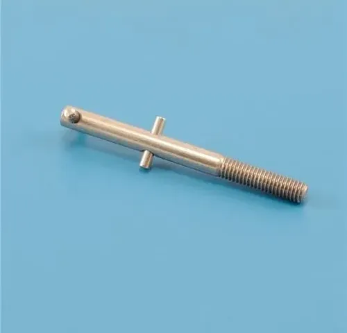 Migatronic threaded pin with dowels for wire feeder