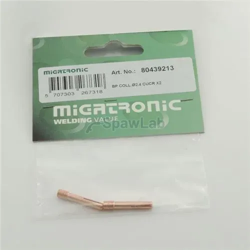 Migatronic Tulejka zaciskowa Ø 2.4 mm CuCr (2 szt.)