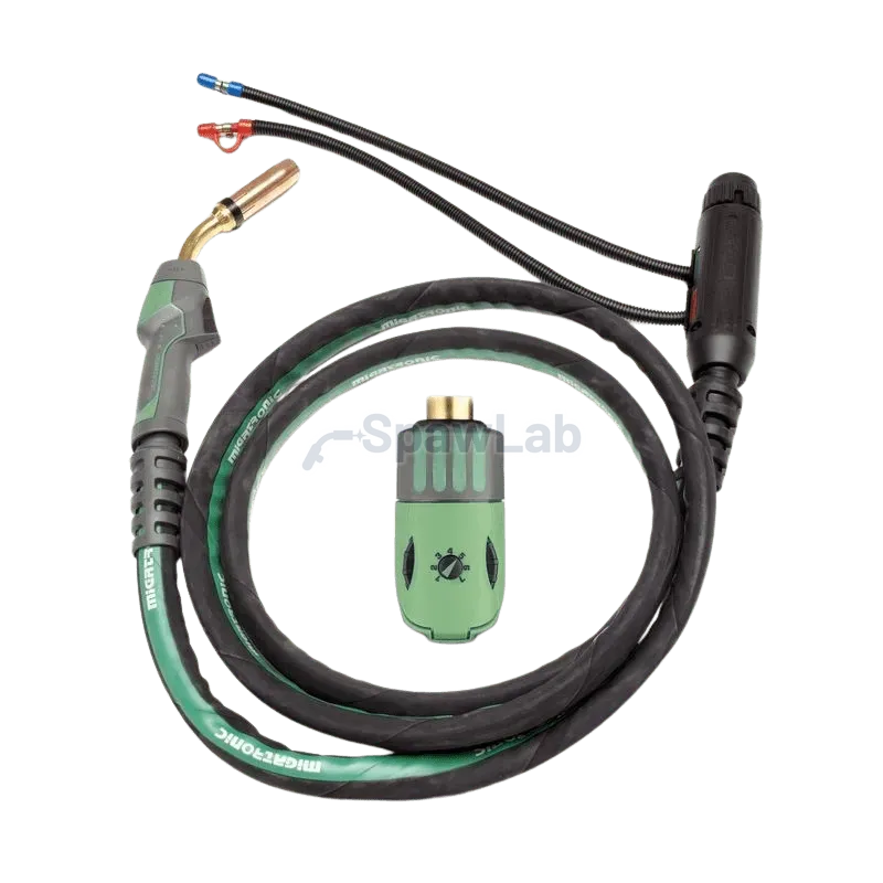 Migatronic MV450R TWIST welding torch, 3 m, 1.0 mm, for aluminium