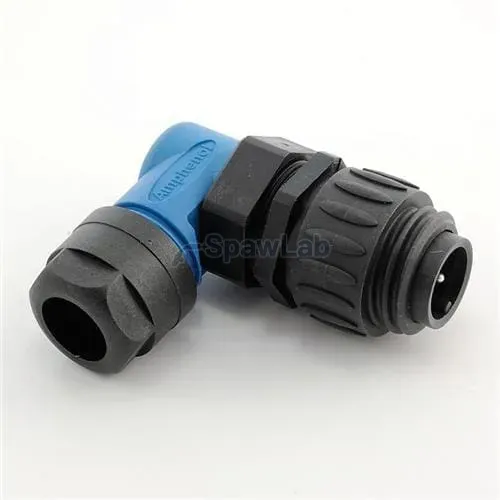 Migatronic Plug angled male 4-pole