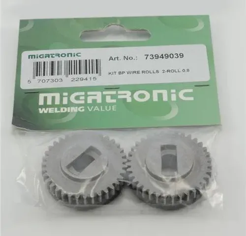 Migatronic Vorschubrollensatz BP 2-Rollen 0.8