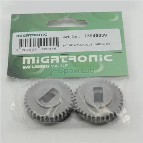 Migatronic Vorschubrollensatz BP 2-Rollen 0.8