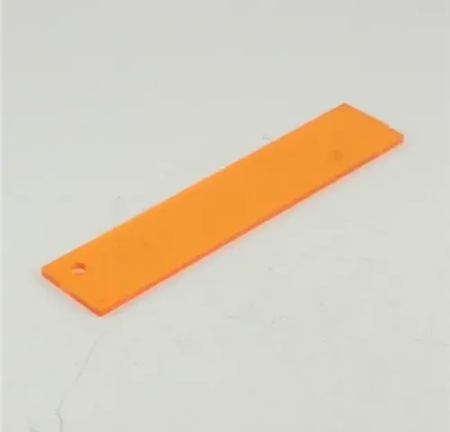 Migatronic Żółte szkło pleksi f/JBO 22x108mm 10 szt.