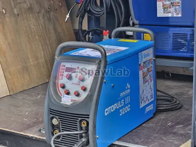 Oerlikon Citopuls III 320 C, used MIG/MAG welder