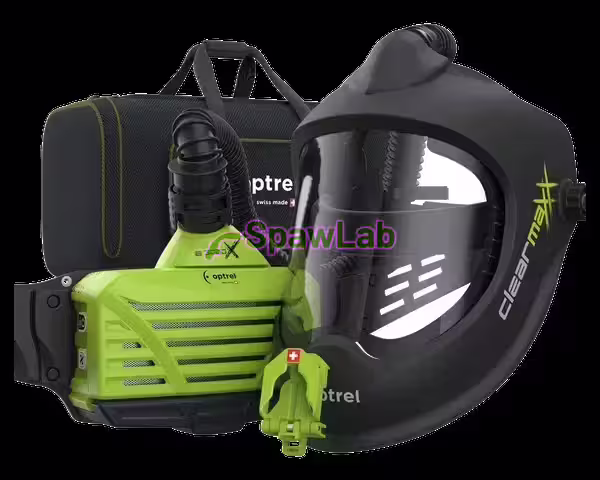 Optrel Clearmaxx PAPR - Przyłbica szlifierska z systemem nawiewu - 4900.255