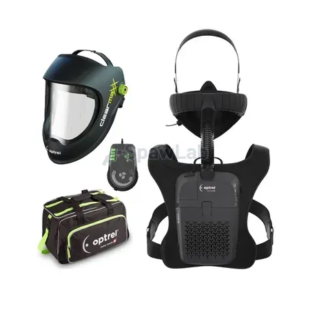 Optrel Clearmaxx + Swiss Air Schleifset mit Gebläseatemschutz - 4600.110