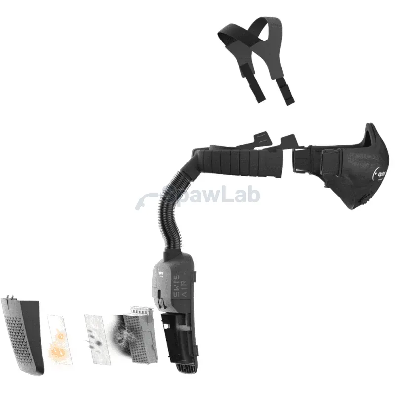 Optrel Clearmaxx + Swiss Air Schleifset mit Gebläseatemschutz - 4600.110, Bild 3