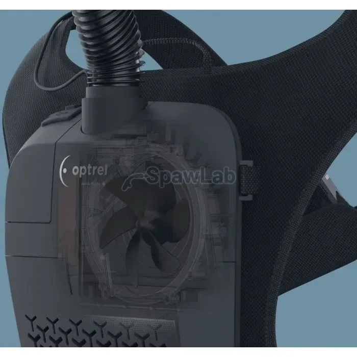 Optrel Clearmaxx + Swiss Air Schleifset mit Gebläseatemschutz - 4600.110, Bild 4