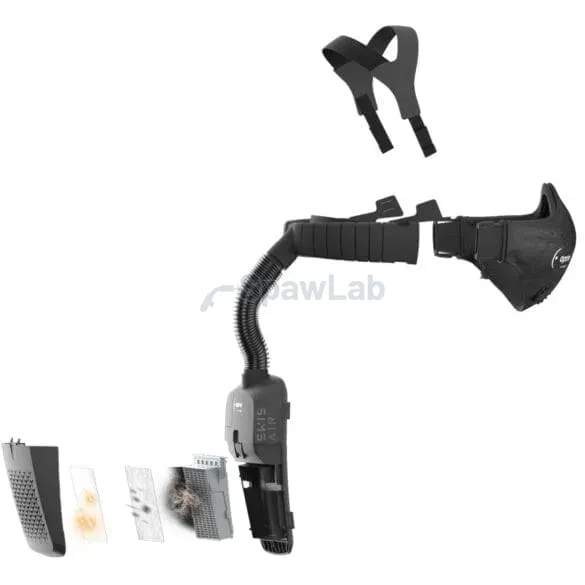 Optrel clearmaxx with swiss air system, grinding set with respiratory protection, 4600.115, photo 3