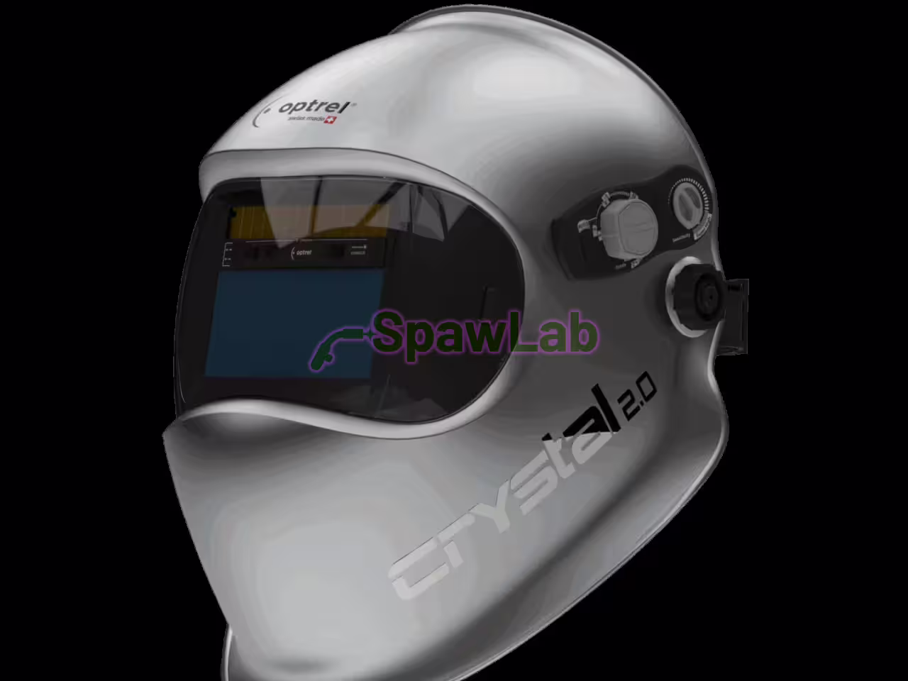 Optrel Crystal 2.0 z adapterem do kasku - Przyłbica spawalnicza - 1006.903