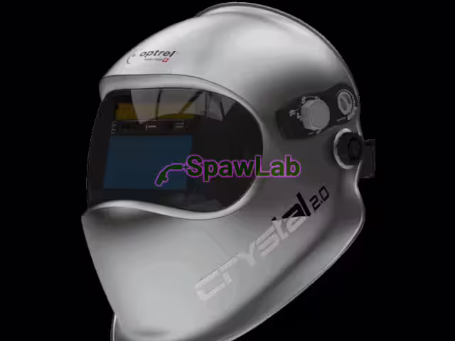Optrel Crystal 2.0 welding helmet with hard hat adapter, 1006.903