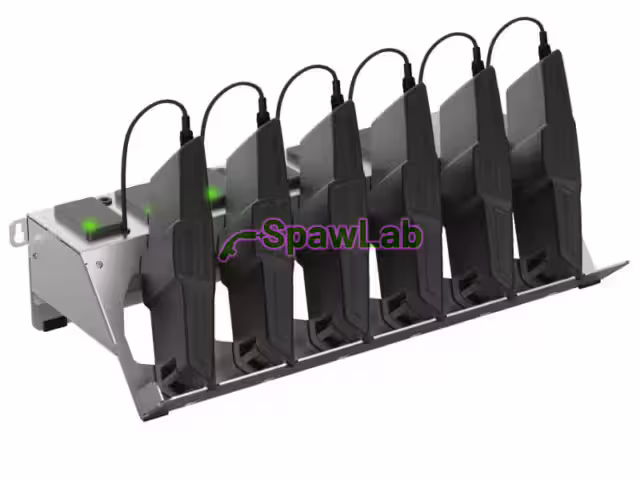 Optrel Multi Bay Charger - Ładowarka na 6 baterii e3000/X - 4551.016.EU
