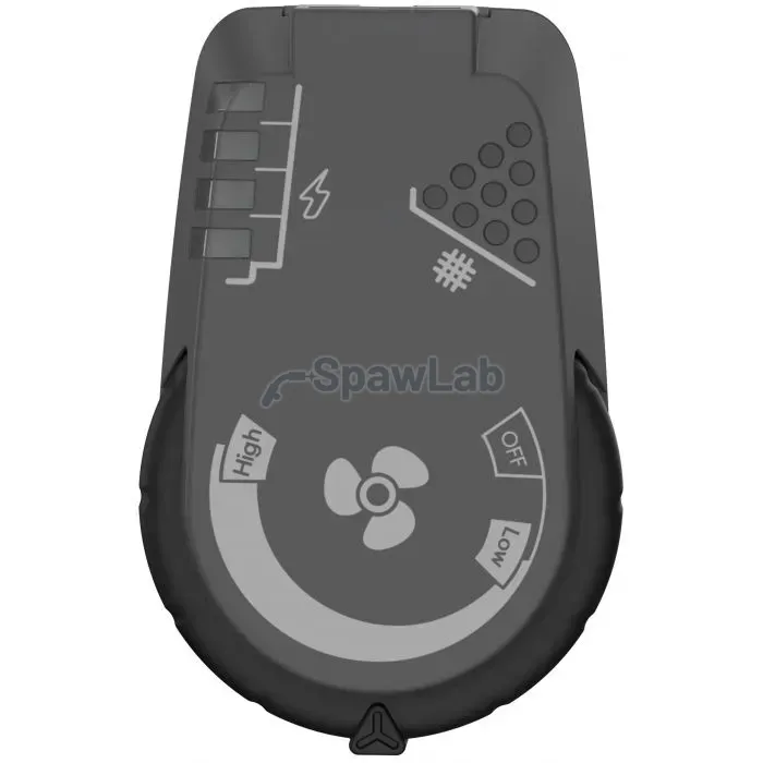 Optrel Bedienpanel für das System swiss air (schwarz), 4556.050