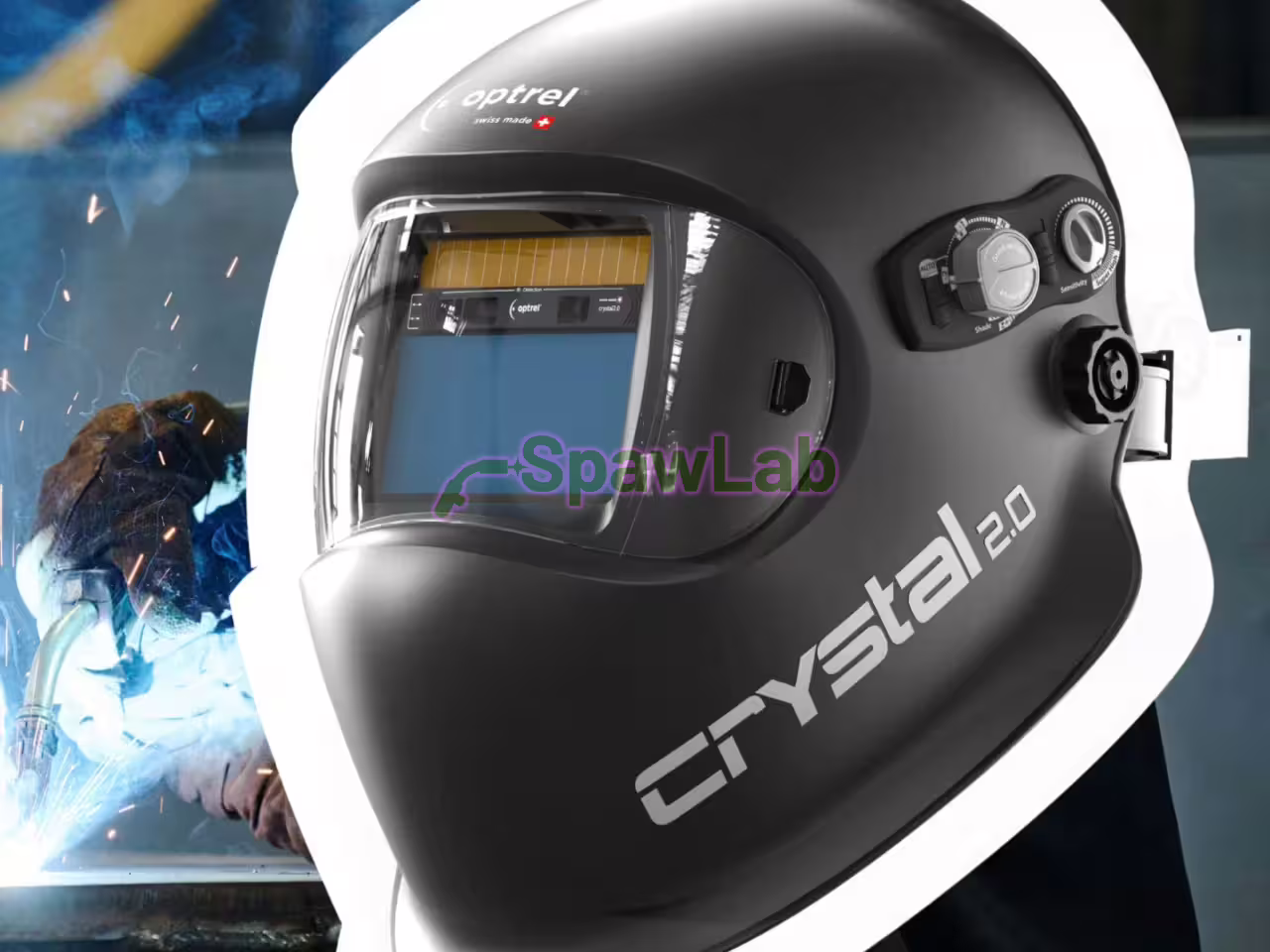 Optrel crystal 2.0 Schweißhelm - schwarz - 1006.901