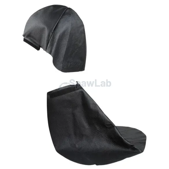 Optrel leather head and neck protector for PAPR systems, 4028.031