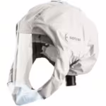 Optrel Softhood ultralight protective hood, white, short, 4900.042