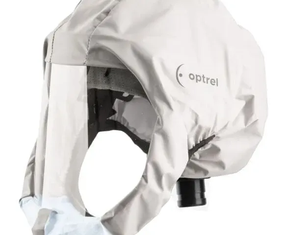 Optrel Softhood - Ultralekki Kaptur ochronny, biały, krótki - 4900.042